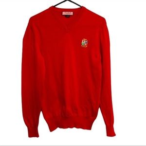 Mens Red Thomas Pink Australia Sweater